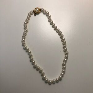 Vintage Napier Faux Pearl Necklace